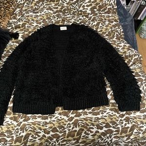 Cute cozy frizzy cardigan